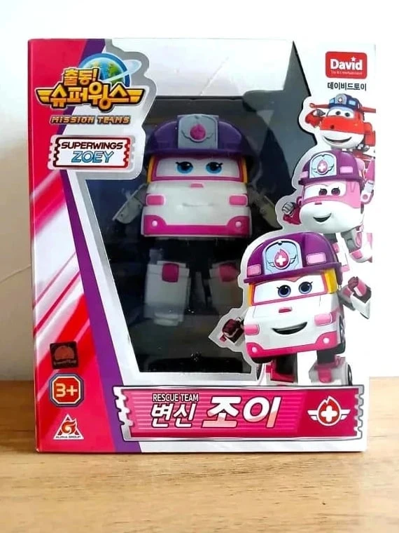 Figurine Super Wings Zoey Mission Teams